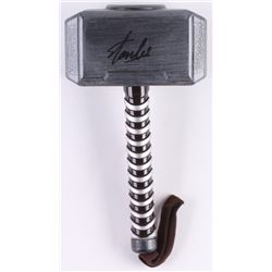 Stan Lee Signed Thor Hammer Movie Prop Replica (Radtke COA)