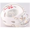 Image 1 : Jerry Rice Signed 49ers Mini ICE Speed Helmet (Radtke COA)