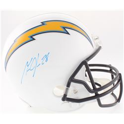 Melvin Gordon Signed Chargers Full-Size Helmet (Radtke COA)