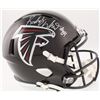 Image 1 : Roddy White Signed Falcons Full-Size Speed Helmet (Beckett COA)