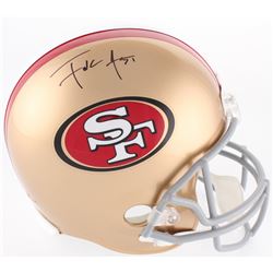 Frank Gore Signed 49ers Full-Size Helmet (Beckett COA)