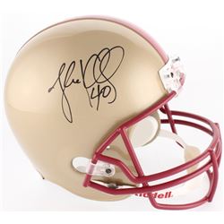 Luke Kuechly Signed Boston College Eagles Full-Size Helmet (JSA COA)