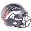 Image 1 : Courtland Sutton Signed Broncos Full-Size Speed Helmet (JSA COA)