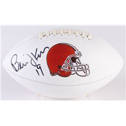 Bernie Kosar Signed Browns Logo Football (Radtke COA)
