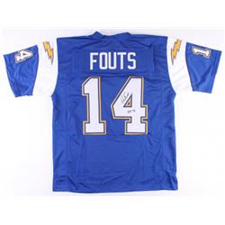 Dan Fouts Signed Jersey Inscribed "HOF '93" (JSA COA)