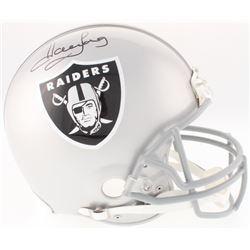 Howie Long Signed Raiders Full-Size Authentic On-Field Helmet (JSA COA)