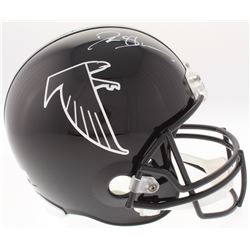 Deion Sanders Signed Falcons Full-Size Helmet (Radtke COA)
