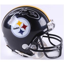 Hines Ward Signed Steelers Mini-Helmet (JSA COA)