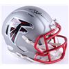 Image 1 : Deion Sanders Signed Falcons Mini Blaze Mini Speed Helmet (JSA COA)