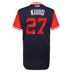 Mike Trout Signed LE Angels Players Weekend "Kiiiiid" Jersey Inscribed "Kiiiiid" (Steiner COA  MLB H