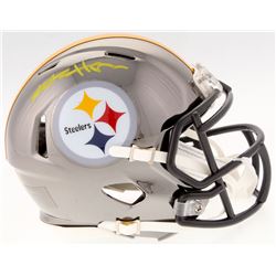 Antonio Brown Signed Steelers Chrome Speed Mini Helmet (JSA COA)