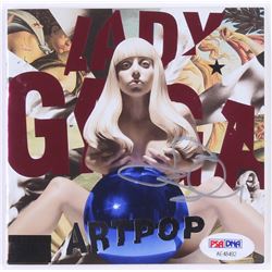 Lady Gaga Signed "Artpop" CD Album Booklet (PSA COA)