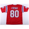 Image 1 : Irving Fryar Signed Patriots Jersey Inscribed "5x Pro Bowl" (Radtke COA)