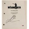 Image 1 : Lauren Cohan Signed "The Walking Dead" Episode Full Script (PSA COA)