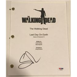 Greg Nicotero Signed "The Walking Dead" Episode Full Script (PSA COA)