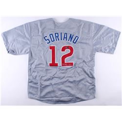 Alfonso Soriano Signed Jersey (Radtke COA)