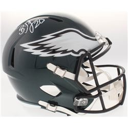 Brian Dawkins Signed Eagles Full-Size Speed Helmet (JSA COA)