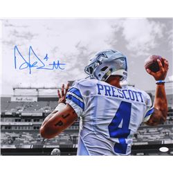 Dak Prescott Signed Cowboys 16x20 Photo (JSA COA)