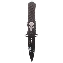 Jon Bernthal Signed "The Punisher" Dark Side Blades Knife (Radtke COA)