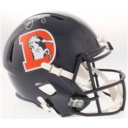 John Elway Signed Broncos Full-Size Color Rush Speed Helmet (Radtke COA)