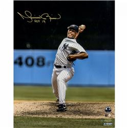 Mariano Rivera Signed New York Yankees "Vertical Pitching" 16x20 Photo Inscribed "HOF 2019" (Steiner