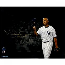 Mariano Rivera Signed New York Yankees "Hat Tip" 16x20 Photo Inscribed "HOF 2019" (Steiner COA)