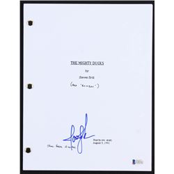 Joshua Jackson Signed "The Mighty Ducks" Movie Script (Beckett COA)