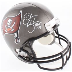 Derrick Brooks Signed Tampa Bay Buccaneers Full-Size Helmet Inscribed "HOF 14" (JSA COA)