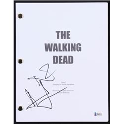 Norman Reedus  Andrew Lincoln Signed "The Walking Dead: Pilot" Full Episode Script (Beckett COA)