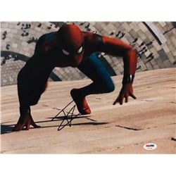 Tom Holland Signed "Spider-Man: Homecoming" 11x14 Photo (PSA COA)