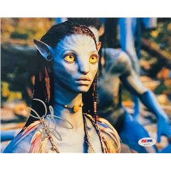 Zoe Saldana Signed "Avatar" 8x10 Photo (PSA COA)