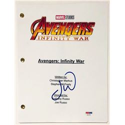 Letitia Wright Signed "Avengers: Infinity War" Full Movie Script (Beckett COA)