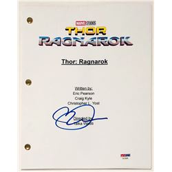 Mark Ruffalo Signed "Thor: Ragnarok" Full Movie Script (PSA COA)