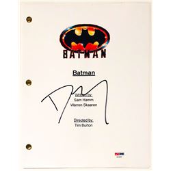 Danny Elfman Signed "Batman" Full Movie Script (PSA COA)