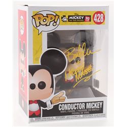 Bret Iwan Signed "Mickey: The True Original" Conductor Mickey #428 Funko Pop Vinyl Figure Inscribed 