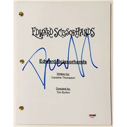 Danny Elfman Signed "Edward Scissorhands" Full Movie Script (PSA COA)