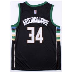 Giannis Antetokounmpo Signed Milwaukee Bucks Nike Jersey (JSA COA)