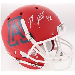 Rob Gronkowski Signed Arizona Wildcats Custom Matte Red Full-Size Helmet (Radtke COA)