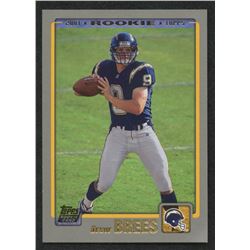 2001 Topps #328 Drew Brees RC