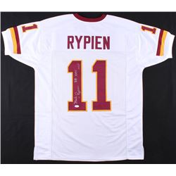 Mark Rypien Signed Jersey Inscribed "SB XXVI MVP" (JSA COA)