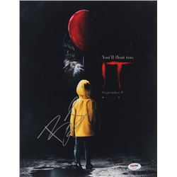 Bill Skarsgard Signed "IT" 11x14 Photo (PSA COA)