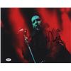 Image 1 : Marilyn Manson Signed 11x14 Photo (PSA COA)