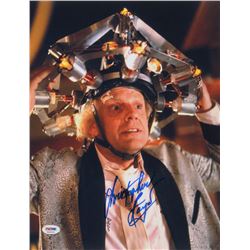 Christopher Lloyd Signed "Back to the Future" 11x14 Photo (PSA COA)
