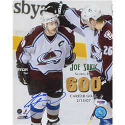Joe Sakic Signed Colorado Avalanche 8x10 Photo (PSA COA)