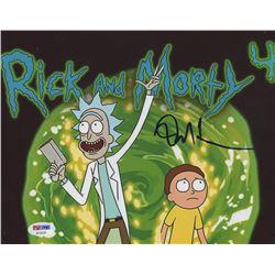 Dan Harmon Signed "Rick and Morty" 8x10 Photo (PSA COA)