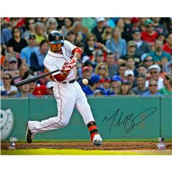 Mookie Betts Signed Red Sox 16x20 Photo (Fanatics Hologram)
