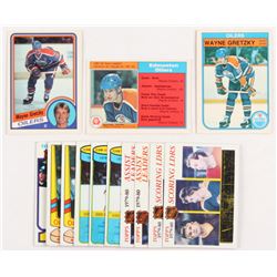 Lot of (13) 1979-1984 Wayne Gretzky Hockey Cards