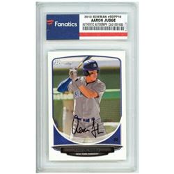 Aaron Judge Signed 2013 Bowman Draft Draft Picks #BDPP19 (Fanatics Encapsulated)