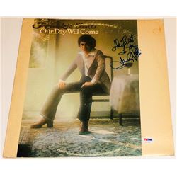 Frankie Valli Signed "Our Day Will Come" Vinyl Record Album Inscribed "The Best To You" (PSA COA)