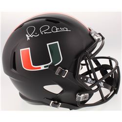 Michael Irvin Signed Miami Hurricanes Full-Size Speed Helmet (Beckett COA)